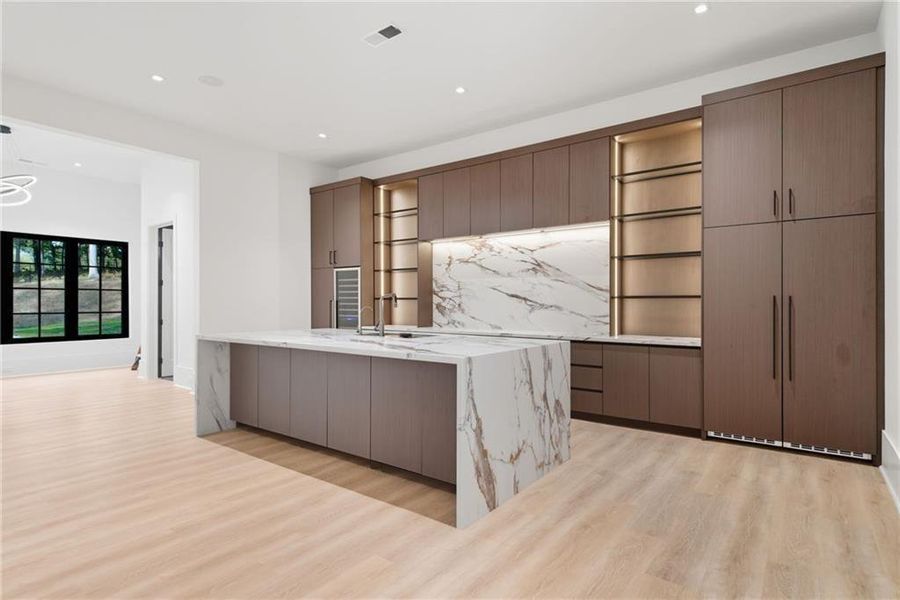 Furnished interior view inside a new home in , Alpharetta (Image 16).