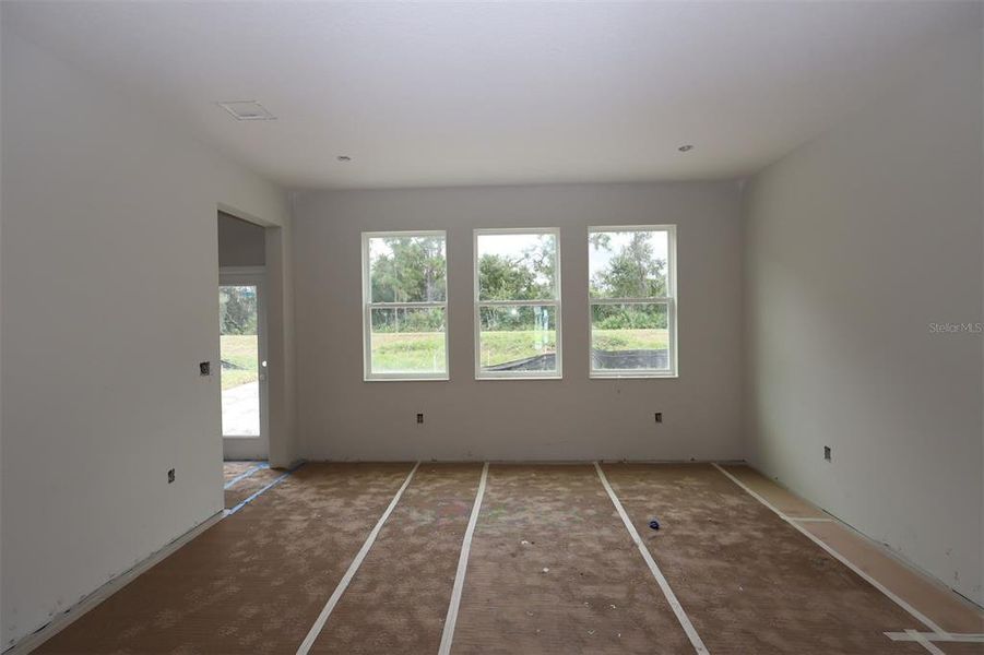 In-progress construction of a new home in Eden at Crossprairie, St. Cloud, FL (Image 50). In-progress construction of a new home in Eden at Crossprairie, St. Cloud, FL (Image 50).