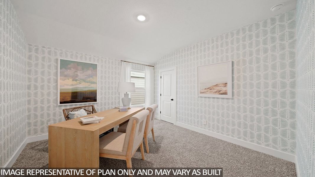 Furnished interior view inside a new home in Sunterra Lakes, Brookshire (Image 7).