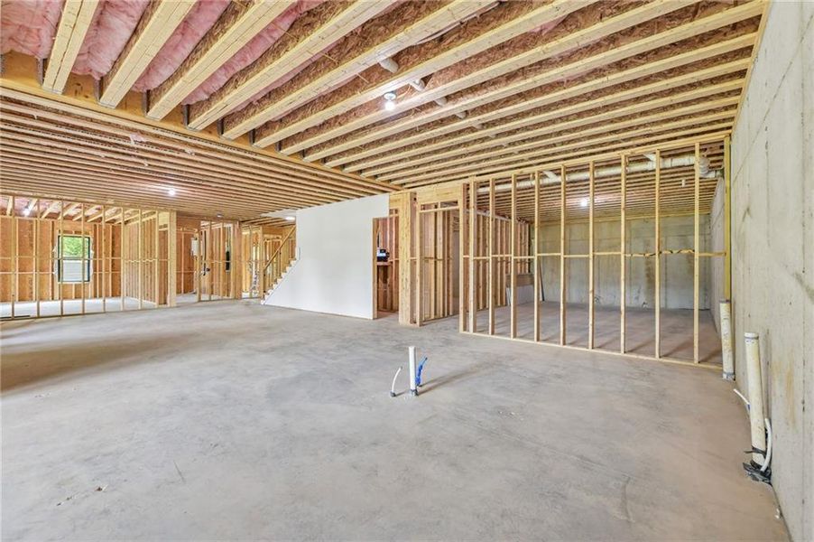 In-progress construction of a new home in , Buford, GA (Image 71).