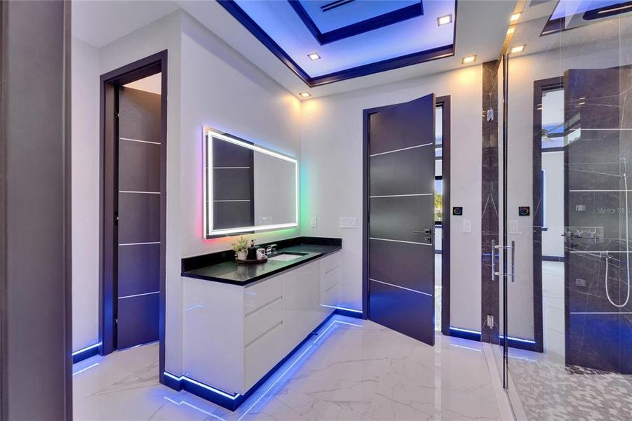 Furnished interior view inside a new home in , Apollo Beach (Image 12).