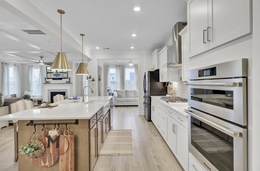 Furnished interior view inside a new home in Lochton, Summerville (Image 55).