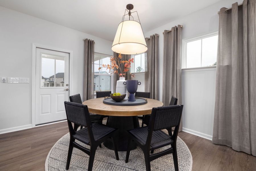 Furnished interior view inside a new home in Solana, Durham (Image 17).