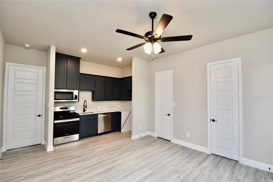 Furnished interior view inside a new home in , Prosper (Image 14). Furnished interior view inside a new home in , Prosper (Image 14).