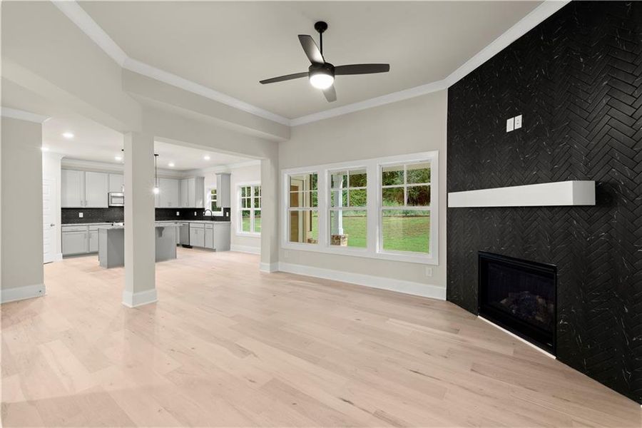 Spacious, unfurnished interior of a new home in , Covington (Image 47).