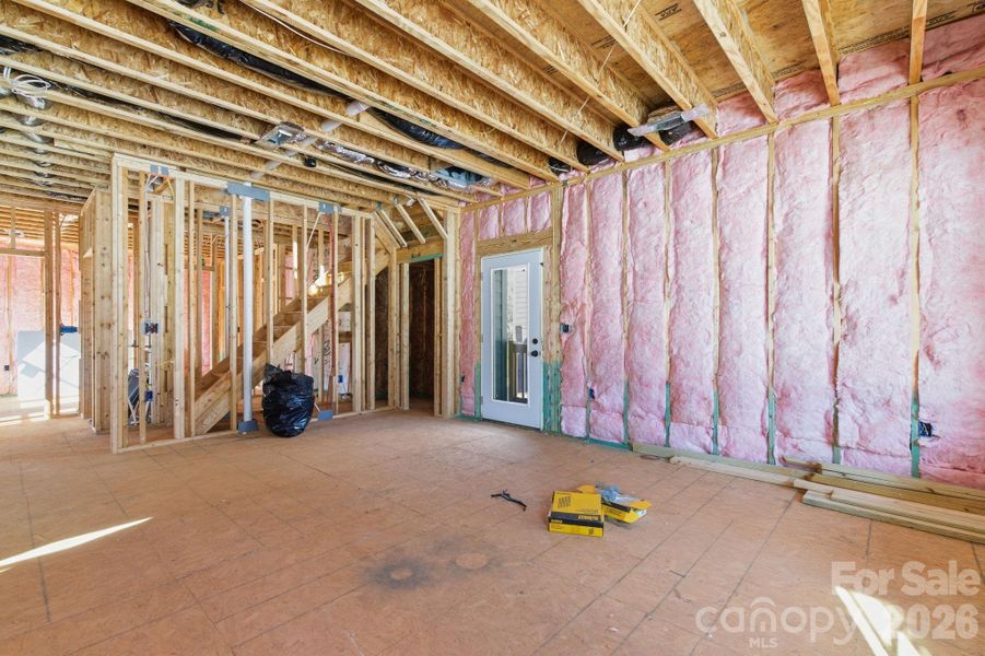 In-progress construction of a new home in , Statesville, NC (Image 12).