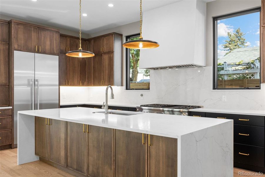 Furnished interior view inside a new home in , Denver (Image 17).