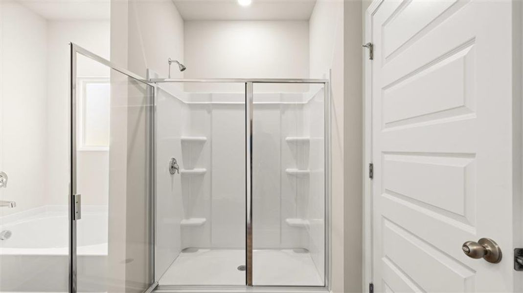 Furnished interior view inside a new home in Preserve at Dove Creek, Statham (Image 10).