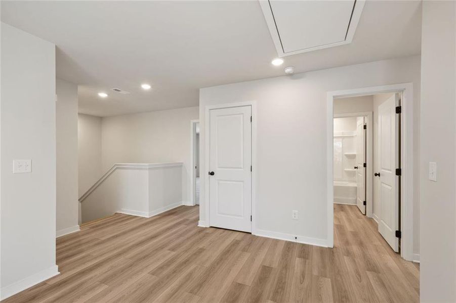 Spacious, unfurnished interior of a new home in Reserve at Gum Springs, Jefferson (Image 16). Spacious, unfurnished interior of a new home in Reserve at Gum Springs, Jefferson (Image 16).