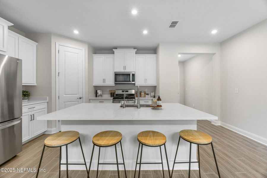Furnished interior view inside a new home in , Jacksonville (Image 17).