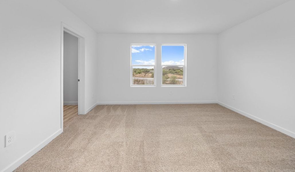 Representative unfurnished interior of a home built from the Elm - C30E by D.R. Horton in Redford Estates, Tucson (Image 21).