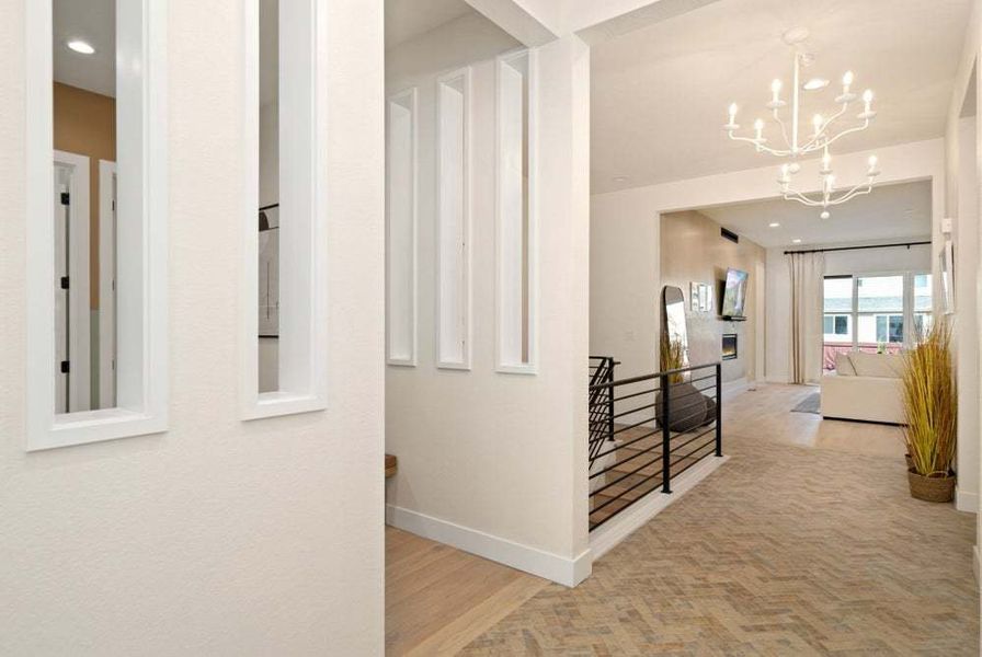 2D floor plan layout of this home in Sugar Hills at RainDance, Windsor, CO (Image 46).