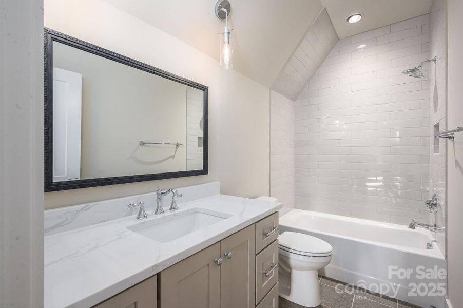 Furnished interior view inside a new home in , Belmont (Image 18).