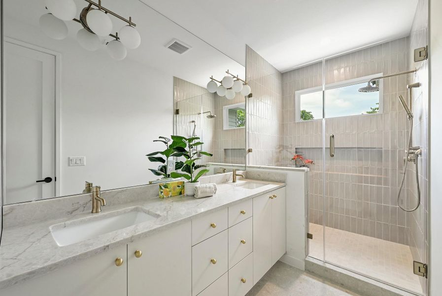 Furnished interior view inside a new home in , Austin (Image 17).