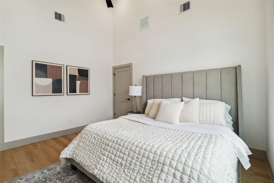 Designed for peace and presence, this room invites slow starts and soft landings.