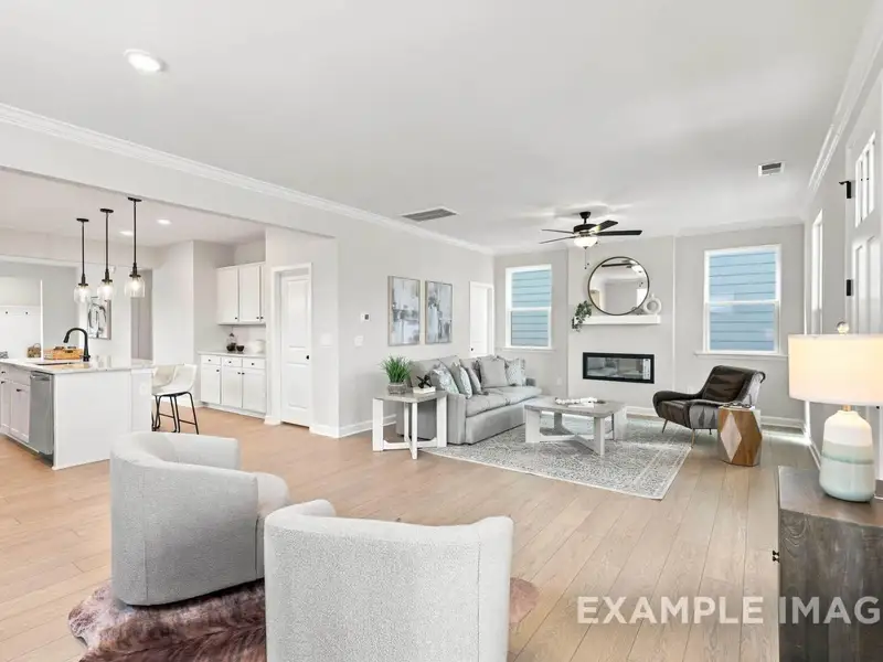 Furnished interior view inside a new home in Forestville Yard, Knightdale (Image 6).
