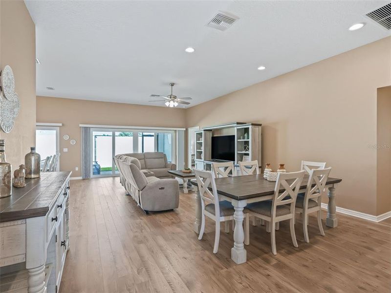 Furnished interior view inside a new home in , The Villages (Image 6).