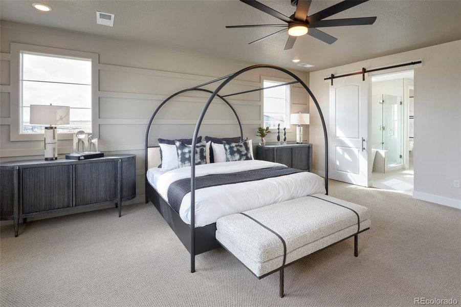 Furnished interior view inside a new home in , Aurora (Image 19).