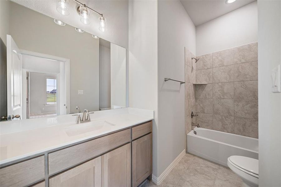 Furnished interior view inside a new home in Fairview Meadows, New Fairview (Image 9).