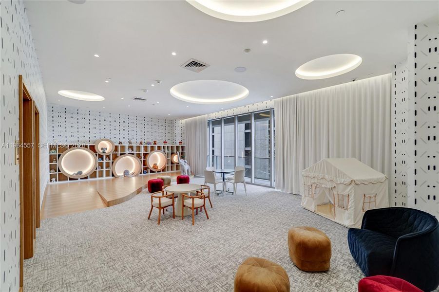 Furnished interior view inside a new home in Mr. C Residences, Miami (Image 6).