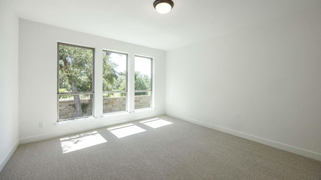 Spacious, unfurnished interior of a new home in Parmer Ranch, Georgetown (Image 9). Spacious, unfurnished interior of a new home in Parmer Ranch, Georgetown (Image 9).