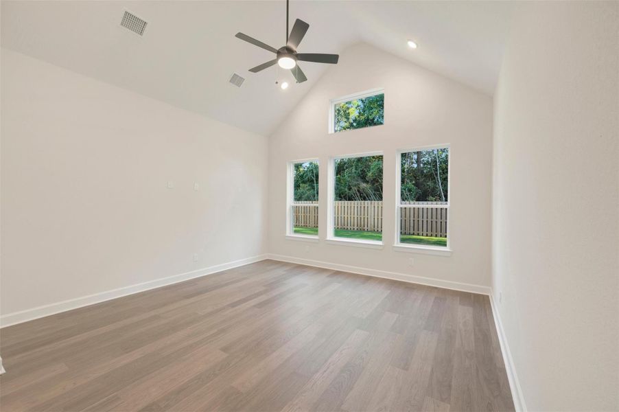 Spacious, unfurnished interior of a new home in COLTON - Parkview Collection, Todd Mission (Image 34).