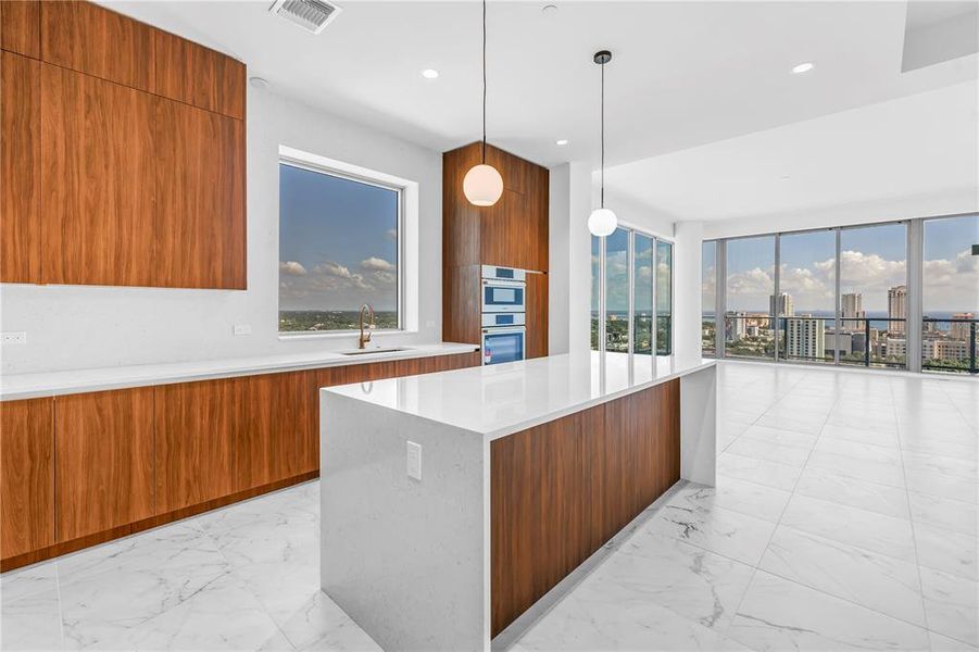 Furnished interior view inside a new home in , St. Petersburg (Image 7).