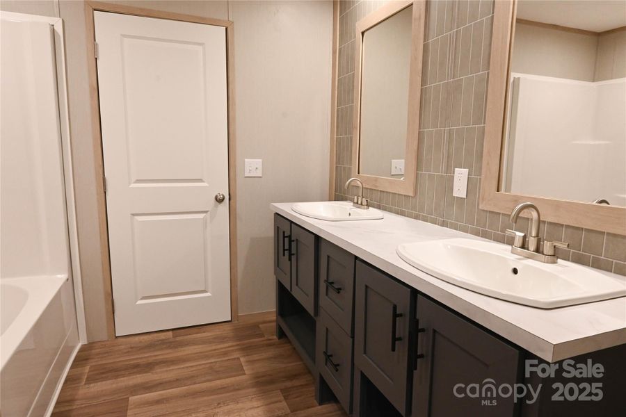 Furnished interior view inside a new home in , Clover (Image 6).