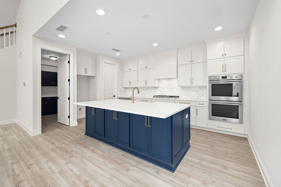 Representative furnished interior of a home built from the Palmetto by Riverside Homes in Mariposa at EverRange 40' Series, Jacksonville (Image 20).