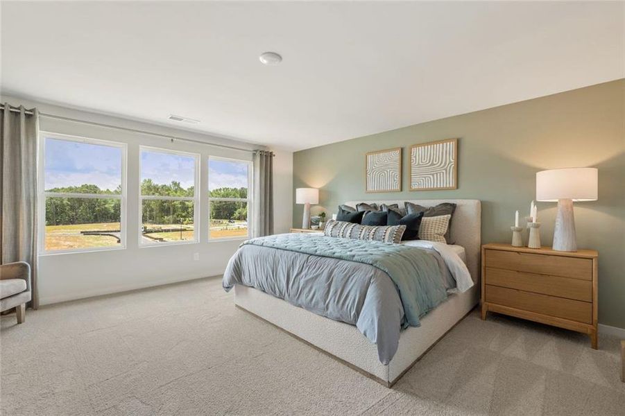 Furnished interior view inside a new home in , Gainesville (Image 14).