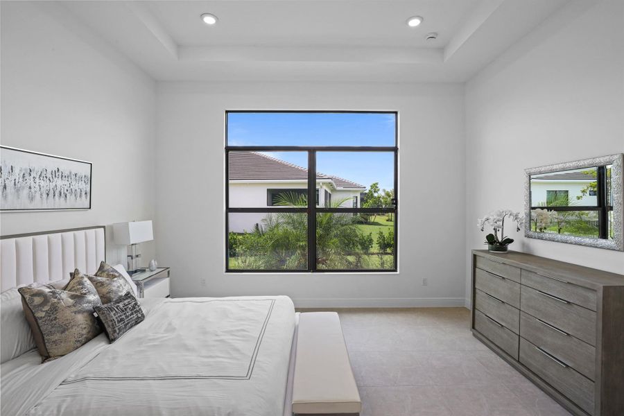 Furnished interior view inside a new home in Cresswind Palm Beach at Westlake, The Acreage (Image 5).