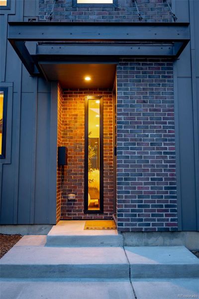 Exterior details and patio area of a home in , Denver (Image 28).