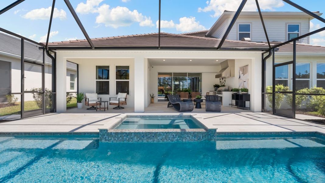 Image 29 representing the Tortola by Taylor Morrison in Hammock at Two Rivers, Zephyrhills, FL.