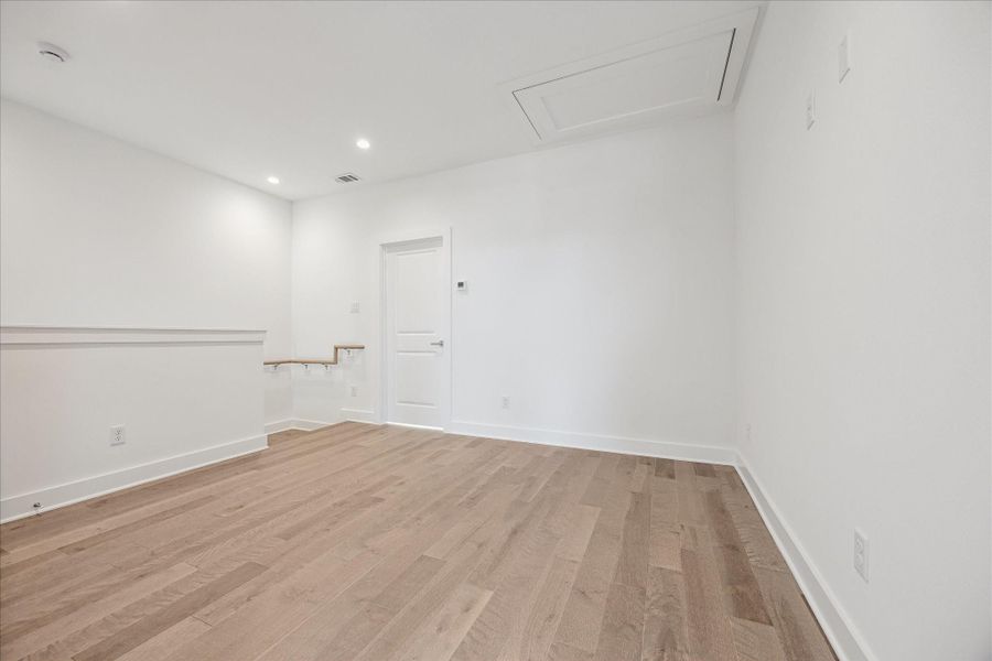 Upstairs GAMEROOM/BONUS Room * On the Third Floor * Hardwood Floors. Upstairs GAMEROOM/BONUS Room * On the Third Floor * Hardwood Floors.