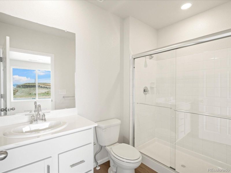 Furnished interior view inside a new home in Three Hills, Morrison (Image 13).