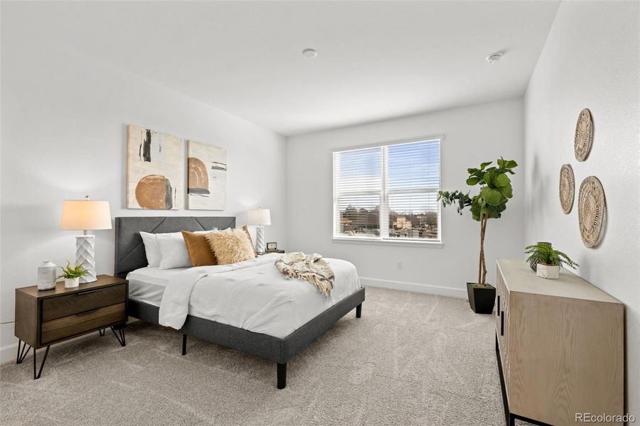 Furnished interior view inside a new home in Deer Creek, Littleton (Image 31).