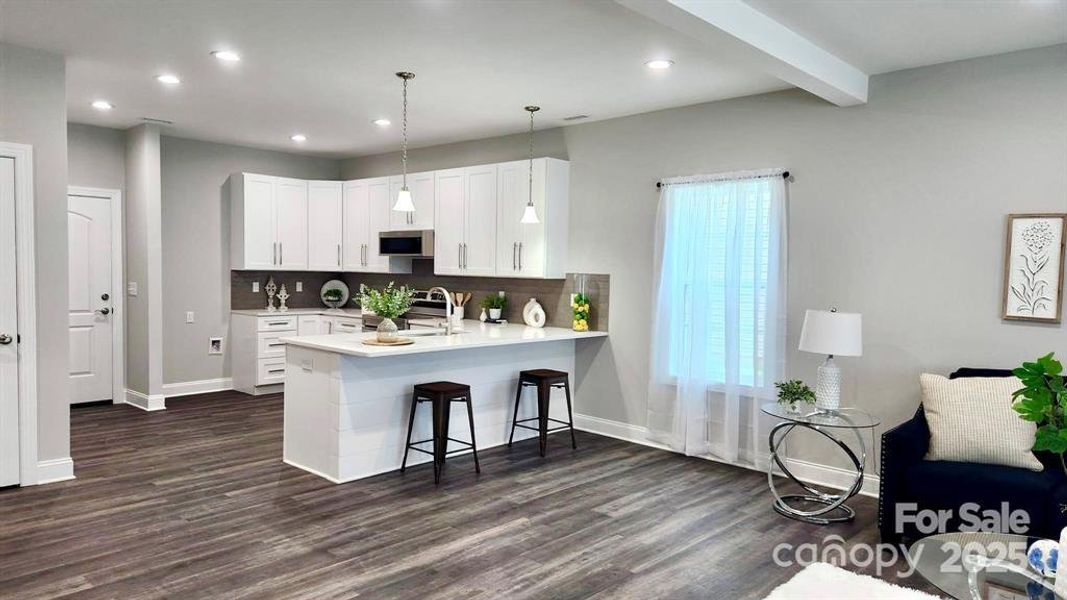 Furnished interior view inside a new home in , Hickory (Image 10). Furnished interior view inside a new home in , Hickory (Image 10).