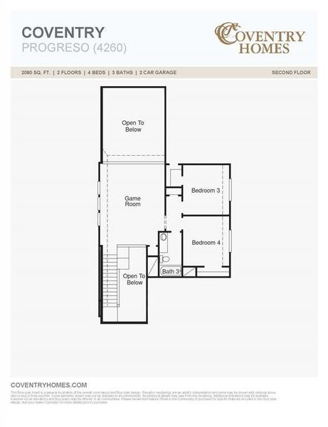 2D floor plan layout of this home in Escondido, Magnolia, TX (Image 2). 2D floor plan layout of this home in Escondido, Magnolia, TX (Image 2).