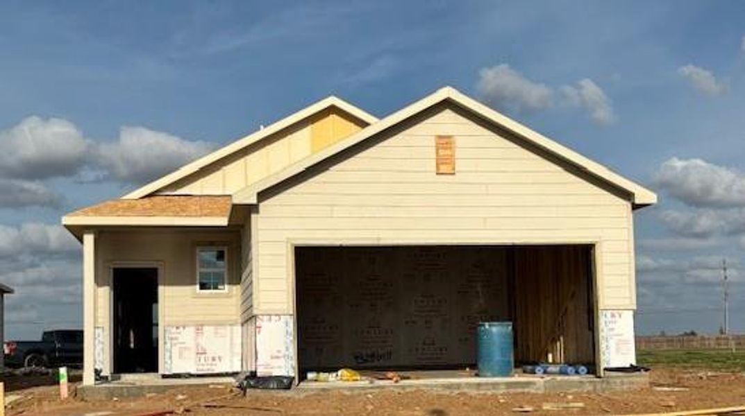 In-progress construction of a new home in Laurel Farms, Brookshire, TX (Image 17).