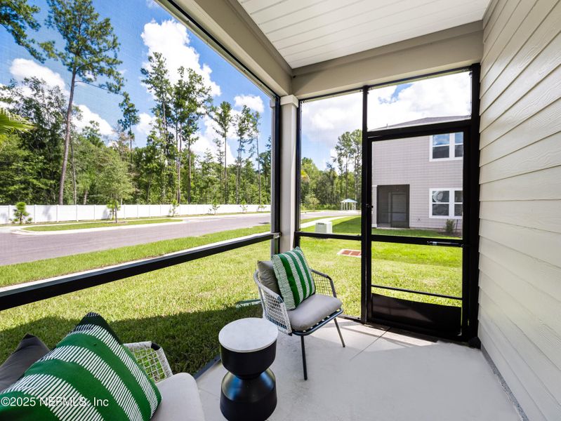 Furnished interior view inside a new home in , St. Augustine (Image 7).