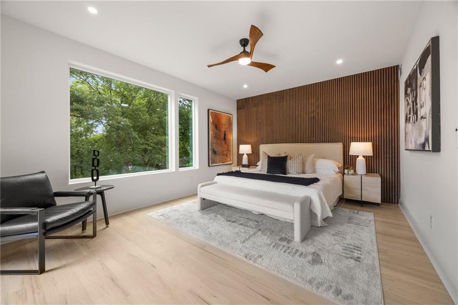 Furnished interior view inside a new home in , Atlanta (Image 10). Furnished interior view inside a new home in , Atlanta (Image 10).