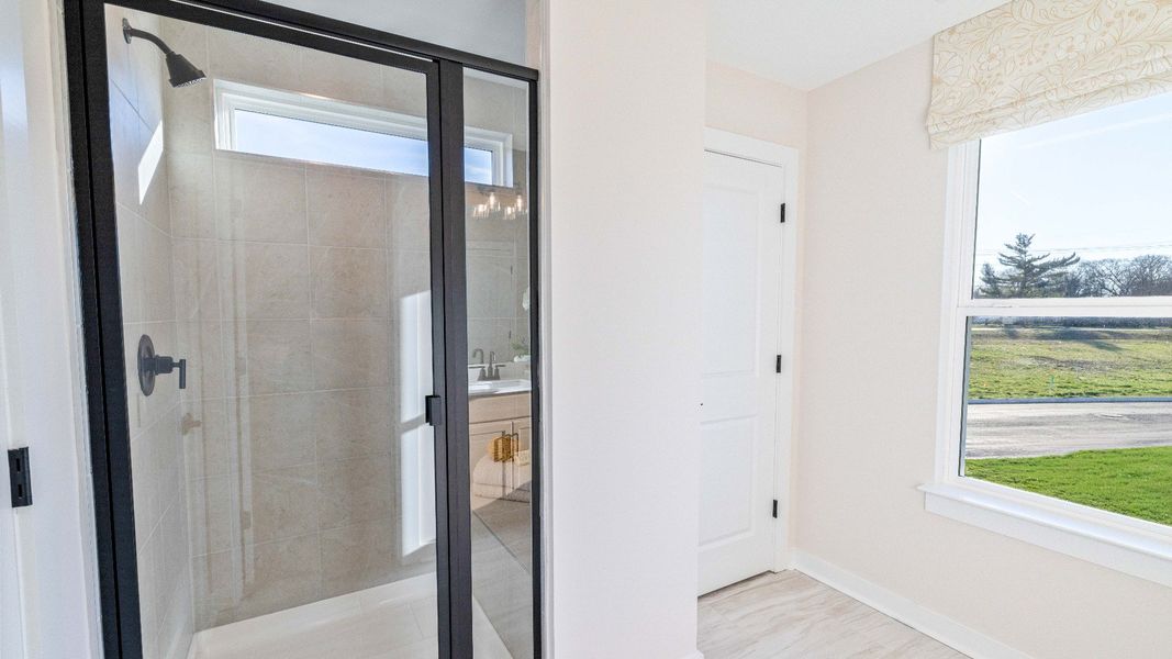 Representative furnished interior of a home built from the Bedford by DRB Homes in Cottages of Bearwood, Mount Pleasant (Image 25).