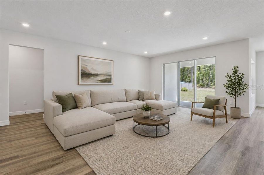 Furnished interior view inside a new home in , Ocala (Image 11).