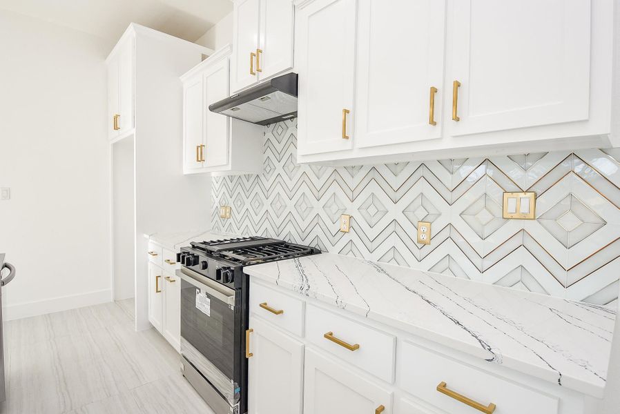 Furnished interior view inside a new home in , Houston (Image 16).