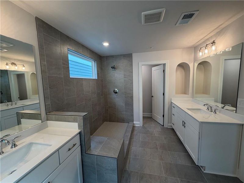Furnished interior view inside a new home in , Marietta (Image 13).