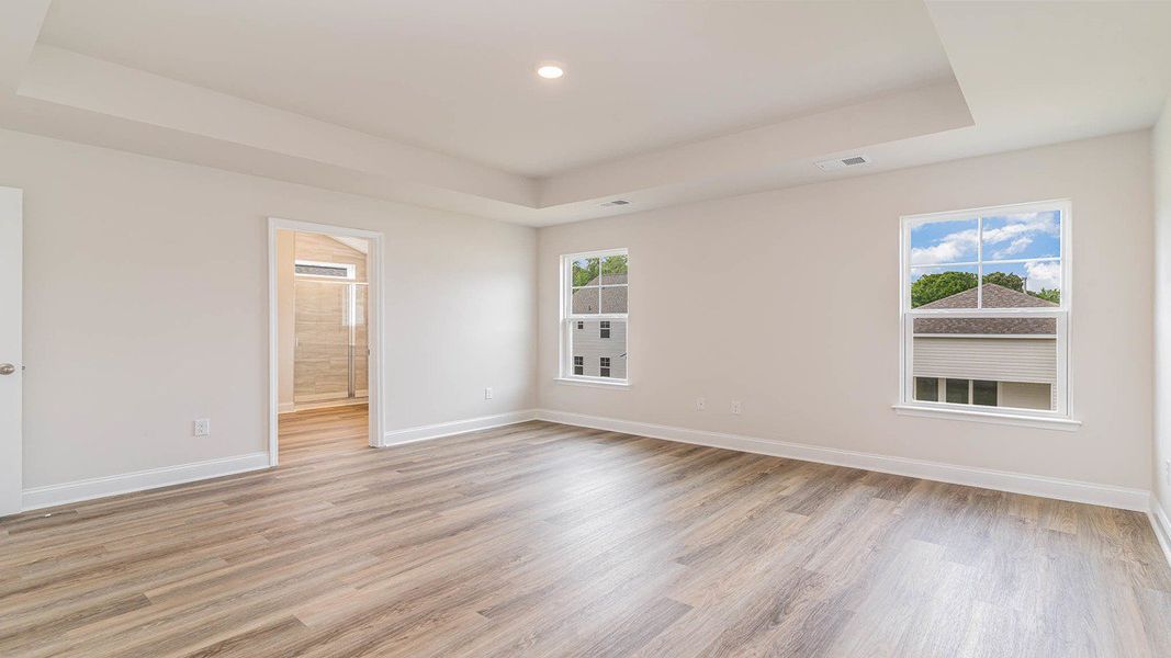 Spacious, unfurnished interior of a new home in Coastal Farms, Conway (Image 14). Spacious, unfurnished interior of a new home in Coastal Farms, Conway (Image 14).
