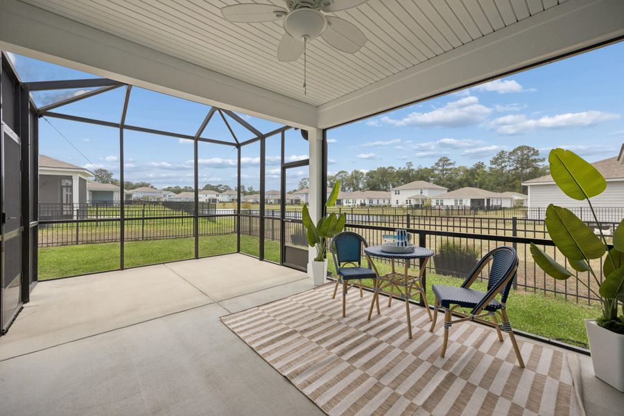 Exterior details and patio area of a home in , Beaufort (Image 18).