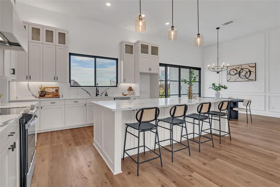 Furnished interior view inside a new home in , Joshua (Image 35).