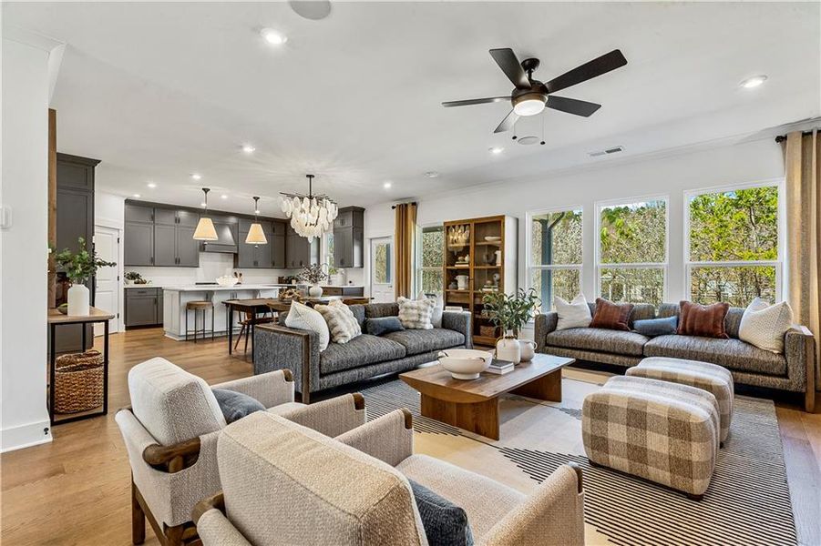 Furnished interior view inside a new home in Arden, Cumming (Image 25). Furnished interior view inside a new home in Arden, Cumming (Image 25).