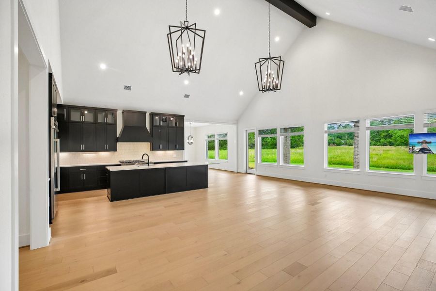 Spacious, unfurnished interior of a new home in Homestead Hill, New Waverly (Image 20).